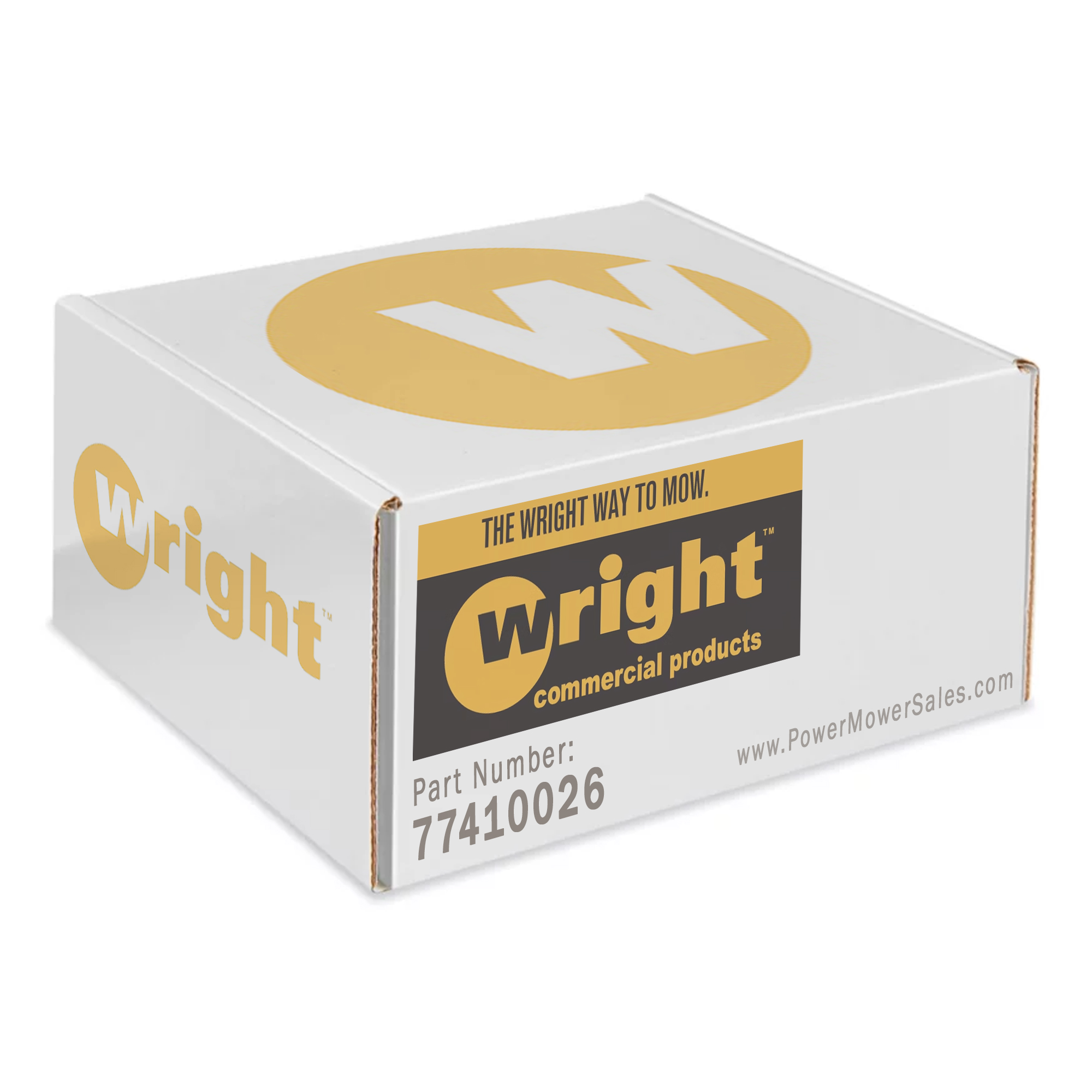 Wright 77410026 BEARING, STAMPED STEEL 2-BLT F