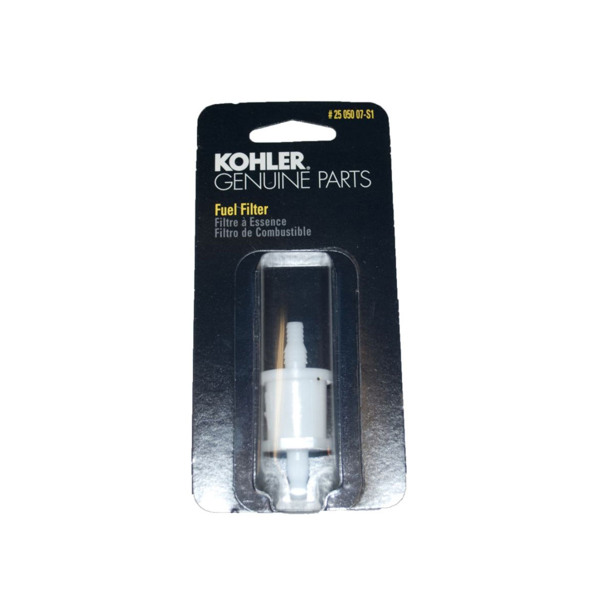 Kohler 25 050 07-S1 Fuel Filter (Retail Pack)
