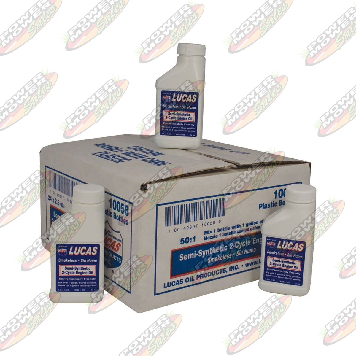 051-511 2-Cycle Oil / Semi-Synthetic, Twenty-four 2.6 oz. bottles