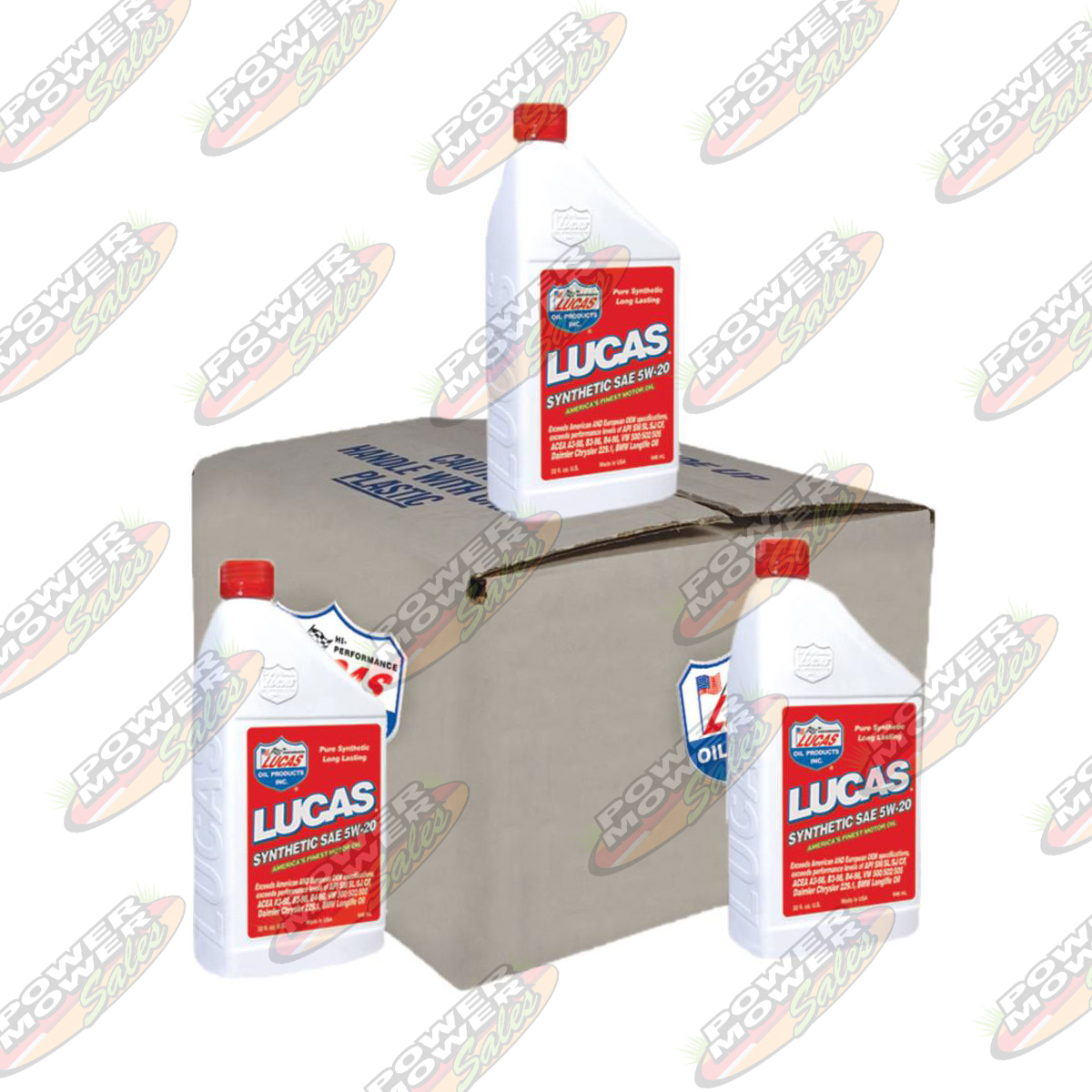 051-513 Synthetic Motor Oil / Synthetic SAE 5W-20, Six 32 oz. bottles