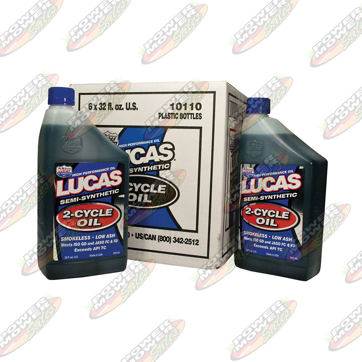 051-533 2-Cycle Oil / Semi-Synthetic, Six 32 oz. bottles