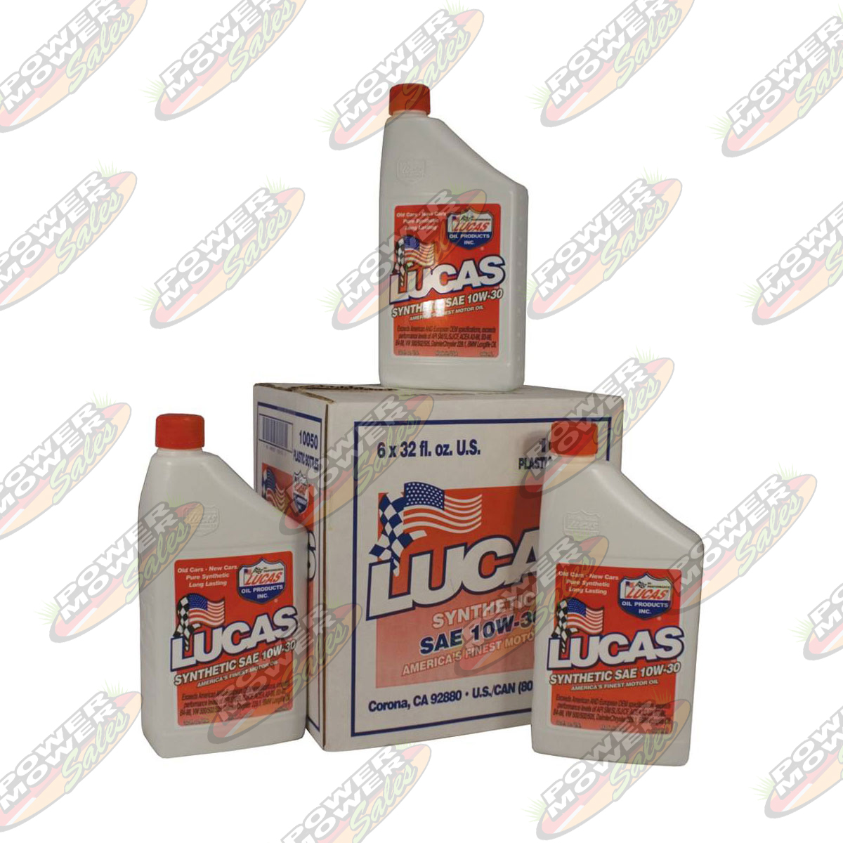 051-551 Synthetic Motor Oil / SAE 10W-30, Six 32 oz. bottles