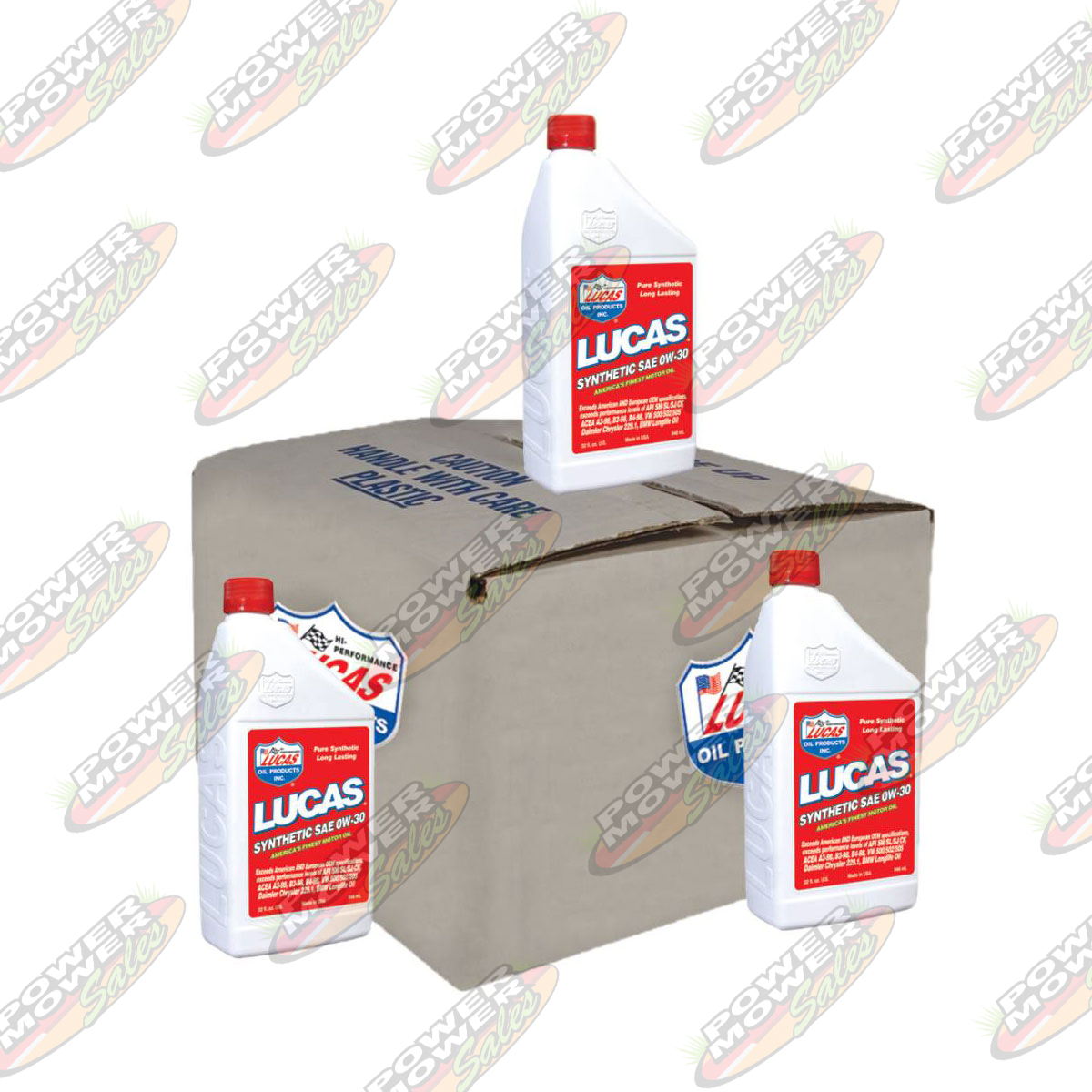 Synthetic Motor Oil / SAE 0W-30, 6 Btls/1 Qt