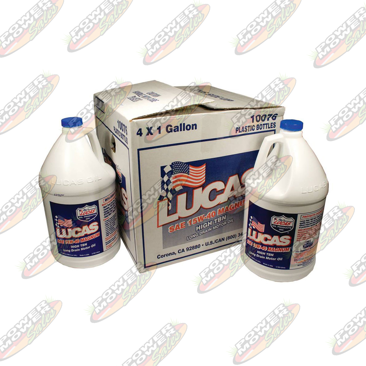 051-603 Magnum High TBN Motor Oil / SAE 15W-40, Four 1 gallon bottles