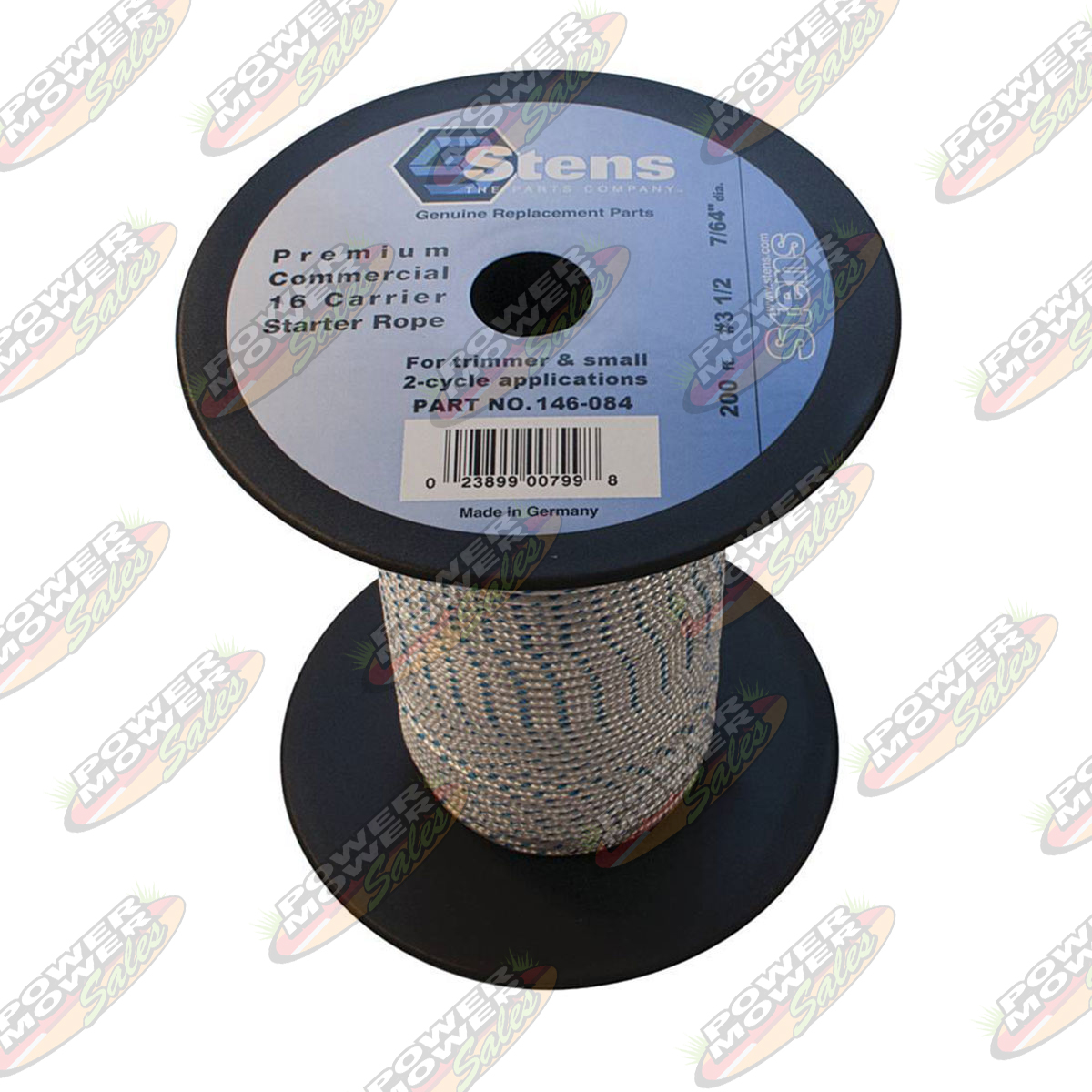 146-084 200' Solid Braid Starter Rope / #3 1/2 Solid Braid