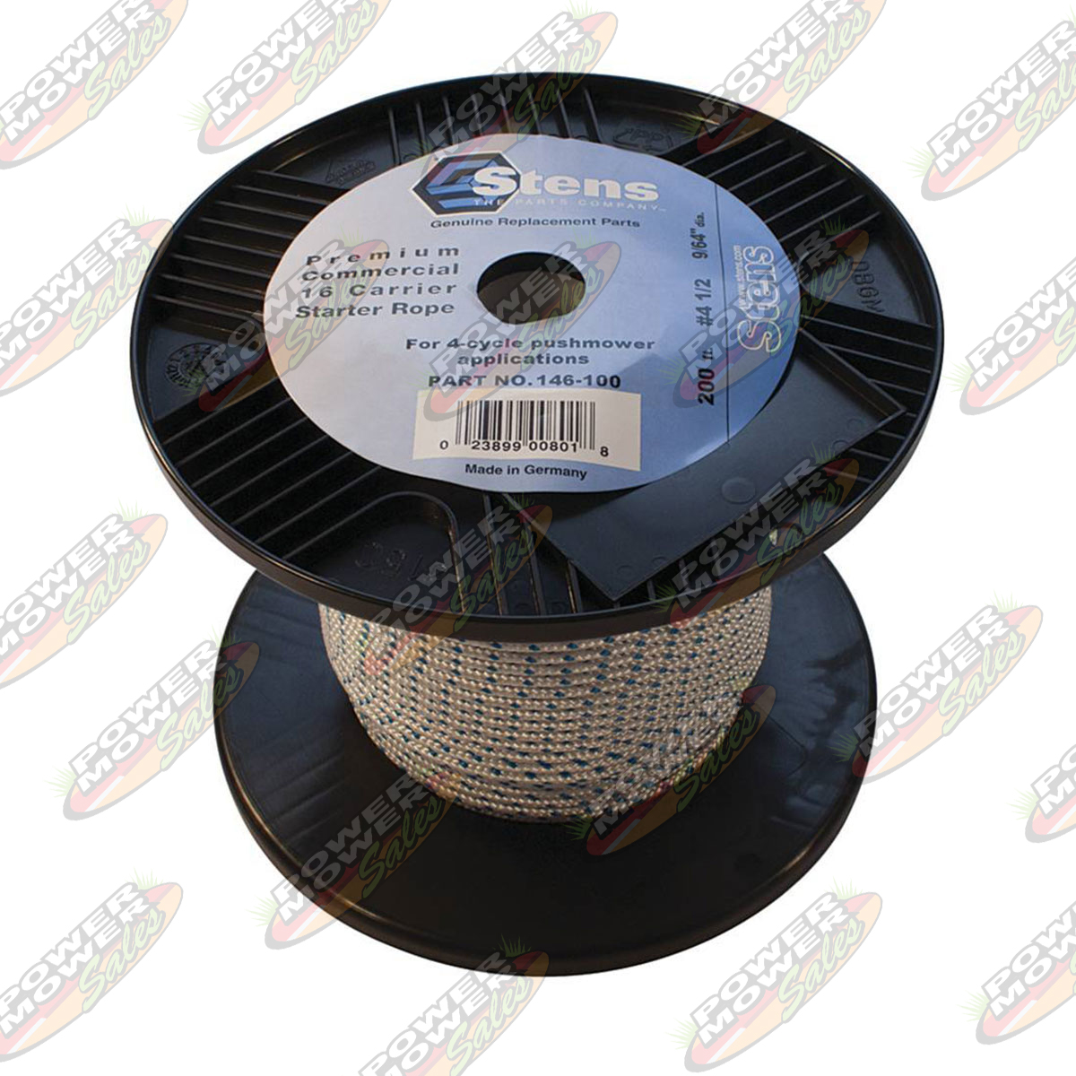 146-100 200' Solid Braid Starter Rope / #4 1/2 Solid Braid