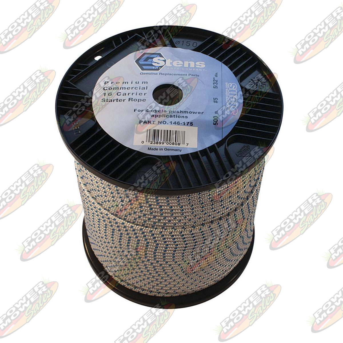 146-175 500' Solid Braid Starter Rope / #5 Solid Braid