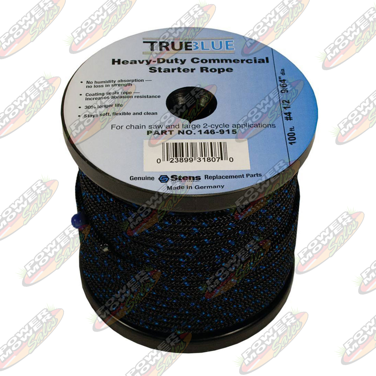 146-915 100' Starter Rope / #4 1/2 Solid Braid