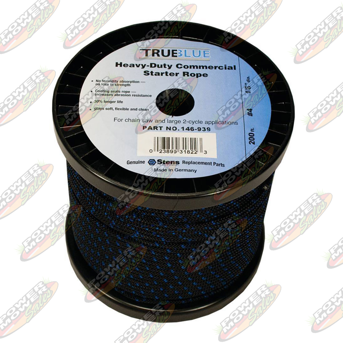 146-939 200' Starter Rope / #4 Solid Braid