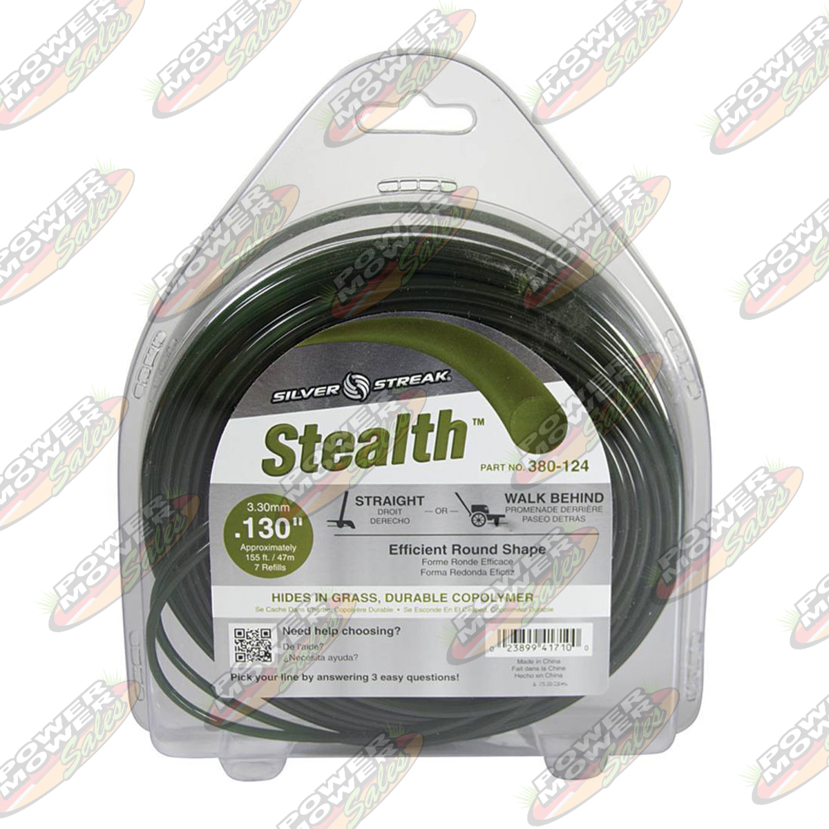 380-124 Stealth Trimmer Line / .130 1 lb. Donut