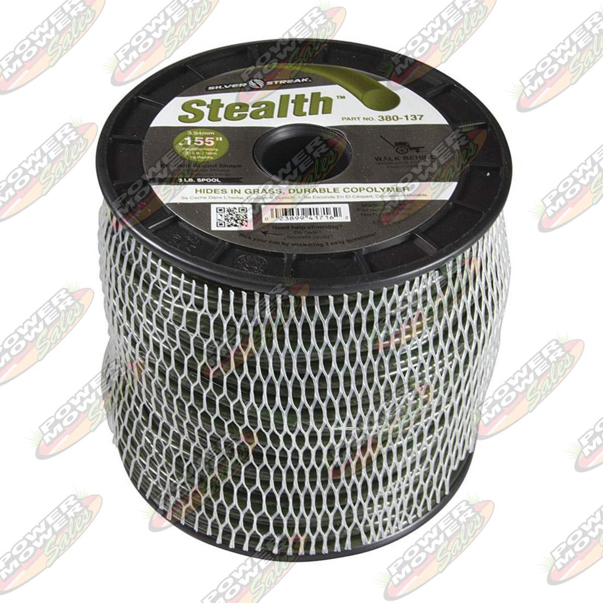 380-137 Stealth Trimmer Line / .155 3 lb. Spool