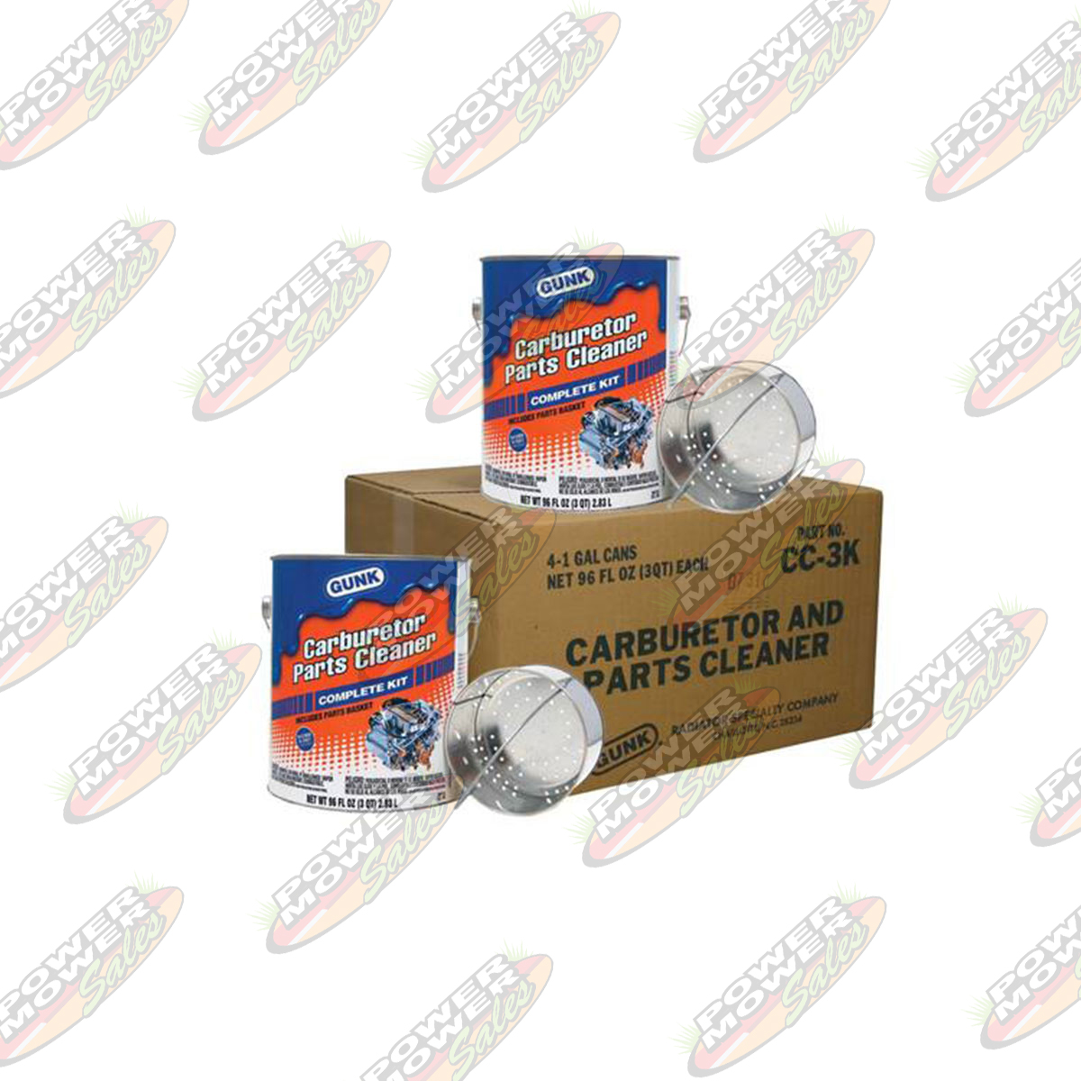 752-300 Carburetor and Parts Cleaner / Four 1 gallon cans