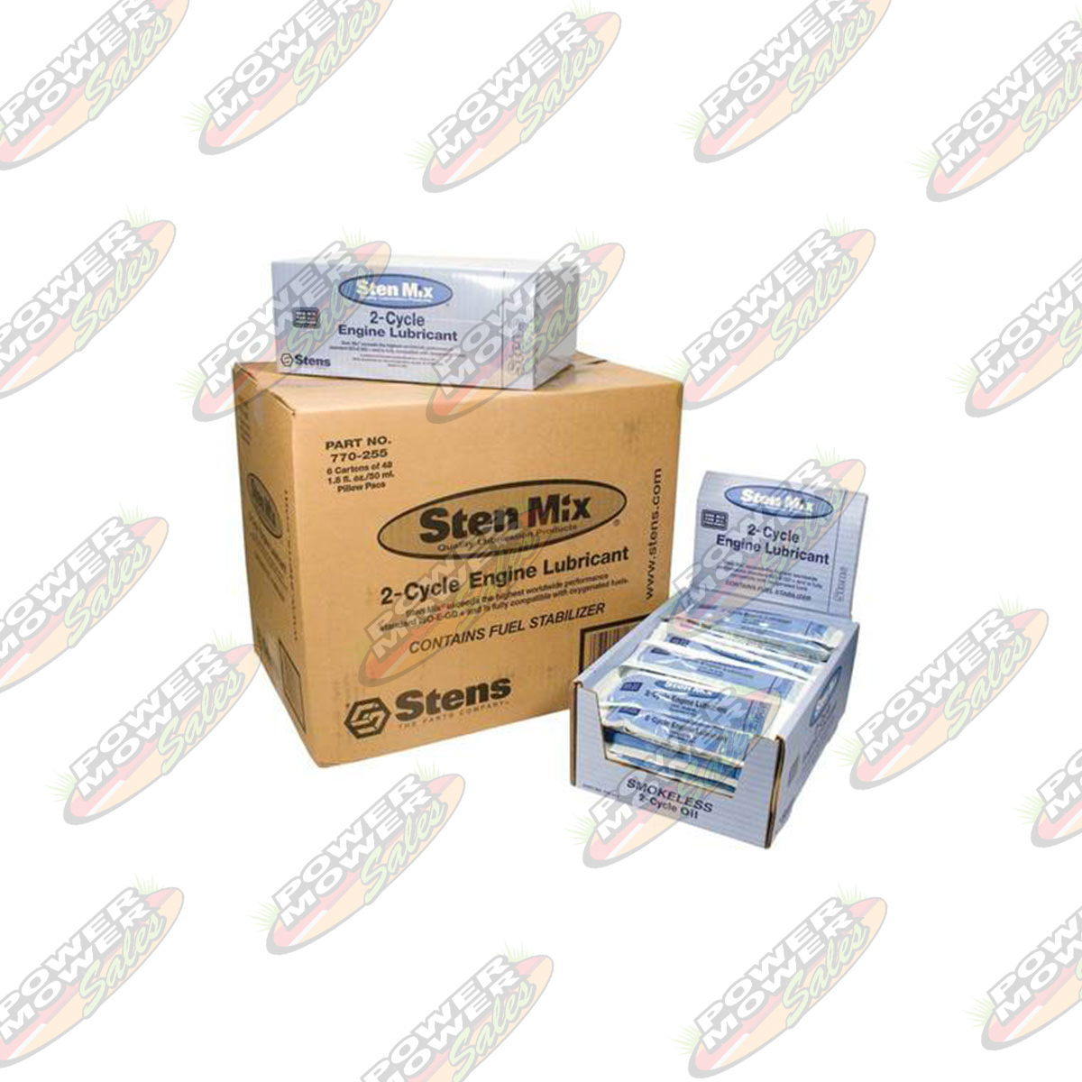 770-255 2-Cycle Oil / Six boxes each containing 48, 1.8 oz pillow pacs
