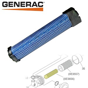 Generac 0E3656 FILTER;AIR SAFETY
