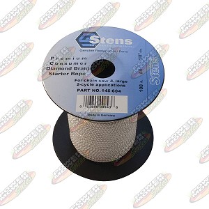 145-604 100'Diamond Braid Starter Rope / #4 Diamond