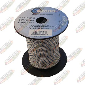 146-027 100' Solid Braid Starter Rope / #4 Solid Braid