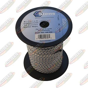 146-068 100' Solid Braid Starter Rope / #6 Solid Braid