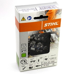 Stihl 3624 005 0066 Chainsaw Chain Loop 33RS3 66 DL