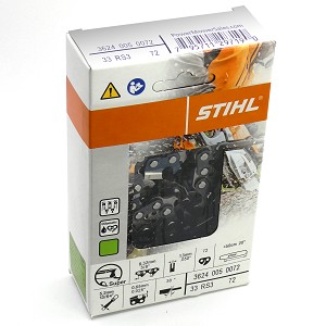 Stihl 3624 005 0072 Chainsaw Chain Loop 33RS3 72 Drive Links
